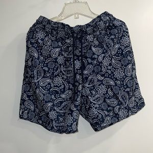 Paisley Swim Shorts (lined) - Men’s S